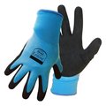 Boss EXTREME Double Dipped Gloves, XL, Flexible Knit Wrist Cuff, Latex 8490X